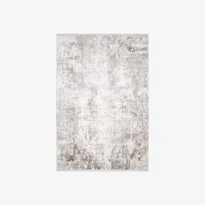 John Lewis John Lewis Distressed Waterfall Rug, Metallic