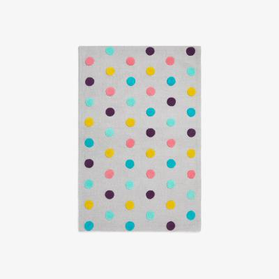 John Lewis little home at John Lewis Pom Pom Rug, Multi, L180 x W120cm