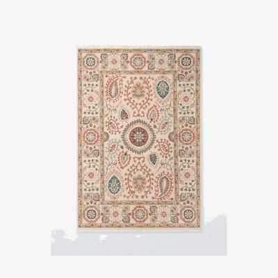 John Lewis Gooch Luxury Suzani Floral Wool Rich Rug, Ivory/Multi