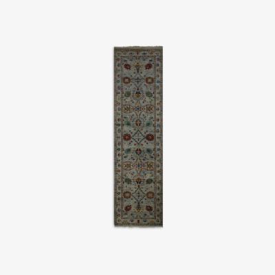 John Lewis Gooch Oriental Sultani Runner, Grey/Multi, L296 x W81 cm
