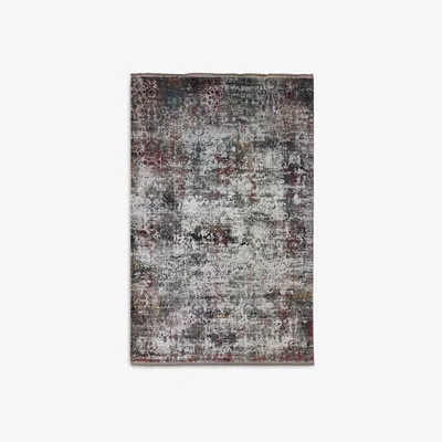 John Lewis Gooch Luxury Distressed Paisley Rug, Grey
