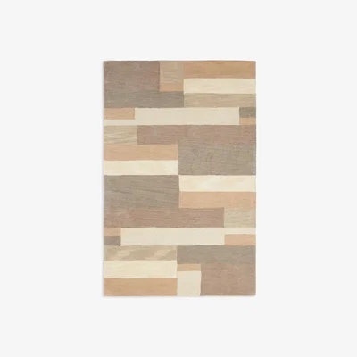 John Lewis ANYDAY John Lewis & Partners Grid Rug, Neutral