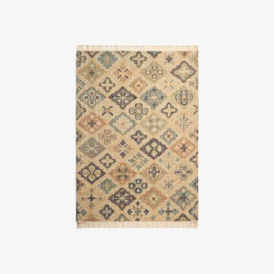 John Lewis John Lewis Trellis Floral Rug, Natural, L180 x W120 cm