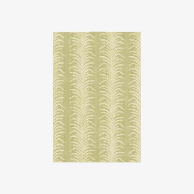 John Lewis Ruggable x Sanderson Tree Fern Flatwoven Rug, Matcha Green