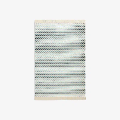 John Lewis John Lewis Spotty Flatweave Rug, Blue/Multi