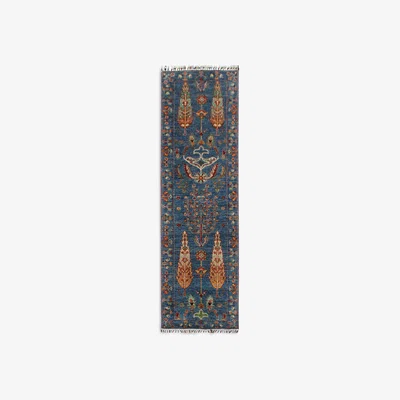 John Lewis Gooch Oriental Pictorial Runner Rug, L241 x W71 cm, Blue