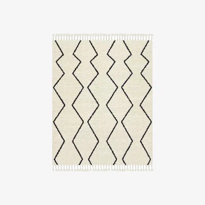 John Lewis west elm Souk Wool Rug, Graphite
