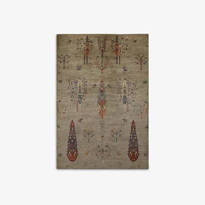 John Lewis Gooch Oriental Loribaft Gabbeh Rug, Beige, L293 x W203 cm
