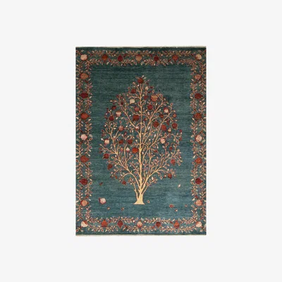 John Lewis Gooch Oriental Loribaft Rug, Green, L210 x W147 cm