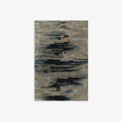 John Lewis Jaipur Skyline Abstract Stripe Rug, Blue