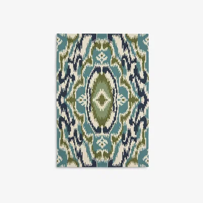 John Lewis Harlequin Ixora Indoor & Outdoor Rug, Green