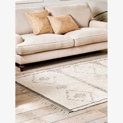 John Lewis Nkuku Mureu Geometric Rug, Neutral, L240 x W150 cm