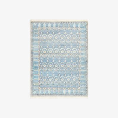 John Lewis John Lewis Hand Knotted Mahala Rug, Blue, L180 x W120 cm