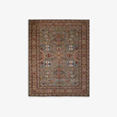 John Lewis Gooch Oriental Kazak Supreme Rug, Grey/Multi, L310 x W245 cm