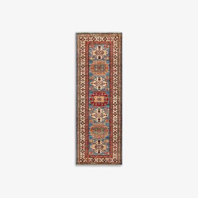 John Lewis Gooch Oriental Supreme Kazak Runner Rug, L174 x W62 cm, Blue