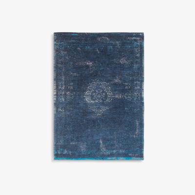 John Lewis Louis De Poortere Medallion Rug, Blue Night, L200 x W140 cm