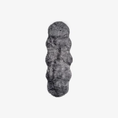John Lewis ANYDAY John Lewis & Partners Faux Fur Sheepskin Rug, Double