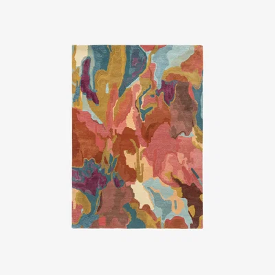 John Lewis Harlequin Floresta Rug, Multi