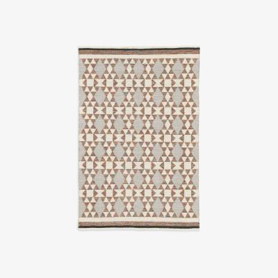 John Lewis John Lewis & Partners Chindi Geometric Kelim Rug, Blue