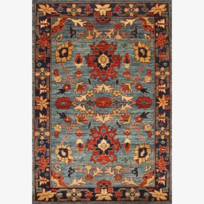 John Lewis Gooch Oriental Fine Aryana Rug, Blue, L149 x W99 cm