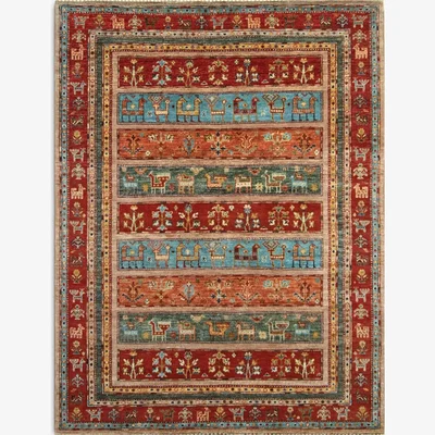 John Lewis Gooch Oriental Khurjeen Rug, L203 x W152 cm, Multi