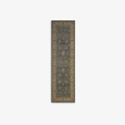 John Lewis Gooch Oriental Ziegler Runner, Blue, L295 x W83 cm
