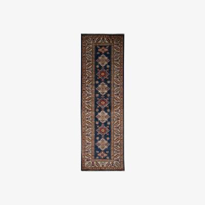 John Lewis Gooch Oriental Supreme Kazak Runner Rug, Blue, L193 x W62 cm