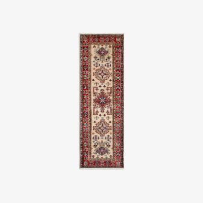 John Lewis Gooch Oriental Supreme Kazak Runner Rug, L177 x W60 cm, Ivory