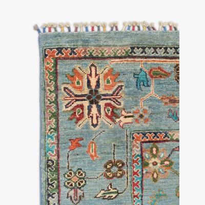 John Lewis Gooch Oriental Sultani Rug, L242 x W165 cm, Mid Blue