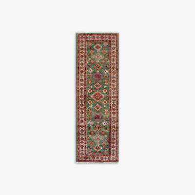 John Lewis Gooch Oriental Supreme Kazak Runner Rug, L183 x W61 cm, Green