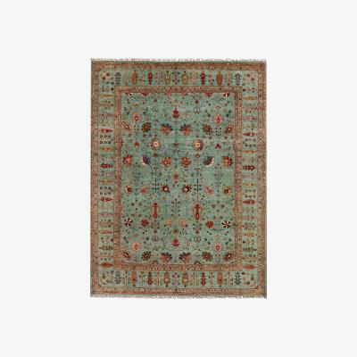 John Lewis Gooch Oriental Sultani Rug, Green, L364 x W276 cm