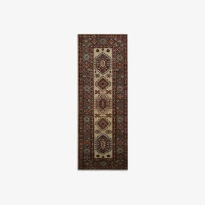 John Lewis Gooch Oriental Supreme Kazak Runner, Neutral, L202 x W75 cm