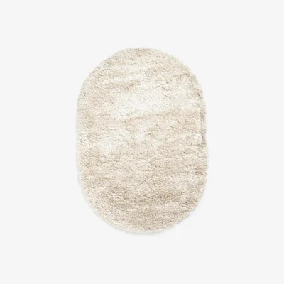 John Lewis John Lewis & Partners Rhapsody Oval Rug, L160 x W230 cm, Ivory