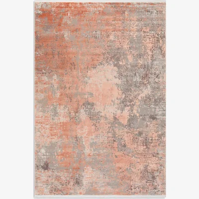 John Lewis Gooch Luxury Ombre Distressed Rug, Terracotta, L230 x W160 cm