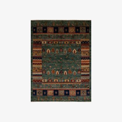 John Lewis Gooch Oriental Loribaft Rug, Green, L203 x W152 cm