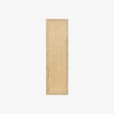John Lewis ANYDAY John Lewis & Partners Skye Jute Border Runner, L240 x W70 cm