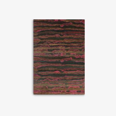John Lewis Gooch Luxury Ombre Stripe Wool Silk Rug, Multi
