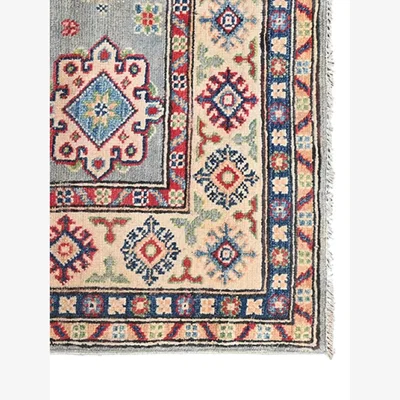 John Lewis Gooch Oriental Kazak Rug, Grey, L182 x W127cm