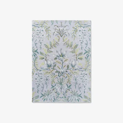 John Lewis Laura Ashley Parterre Floral Rug, Light Green