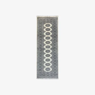 John Lewis Gooch Luxury Bokhara Rug, Ivory/Grey, L185 x W62 cm