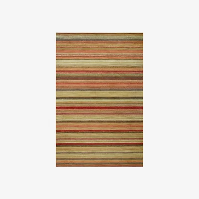 John Lewis John Lewis & Partners Multi Stripe Rugs, Harvest, L300 x W200cm