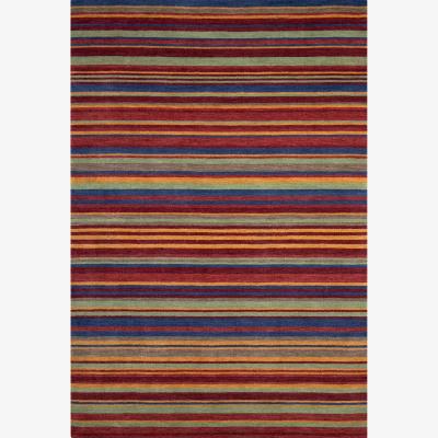 John Lewis Gooch Luxury Spice Chilli Stripe Wool Rug