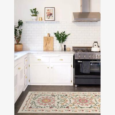 John Lewis Ruggable Suzani Floral Tufted Rug, Coral