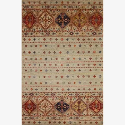 John Lewis Gooch Oriental Khurjeen Rug, Blue, L184 x W122 cm