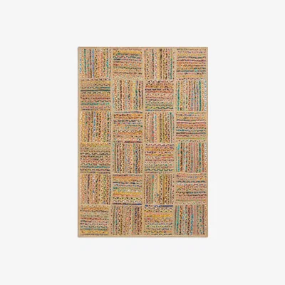 John Lewis John Lewis Chindi Jute Rug, Multi, L180 x W120 cm