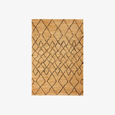 John Lewis John Lewis & Partners Jute Diamonds Rug, Multi, L240 x W170 cm