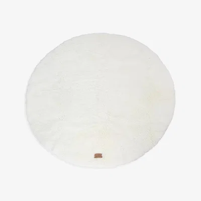 John Lewis Shepherd of Sweden Ebba Round Sheepskin Rug, White