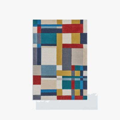 John Lewis John Lewis Axel Colour Block Rug, Multi, L180 x W120 cm