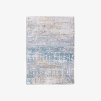 John Lewis Louis De Poortere Streaks Rug, L240 x W170 cm, Blue/Multi