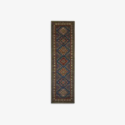 John Lewis Gooch Oriental Kazak Runner, Blue/Multi, L299 x W82 cm